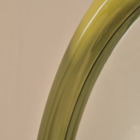 Obsidian - Full Length Arched Olive Gloss Extra Large Mirror 200cm x 120cm