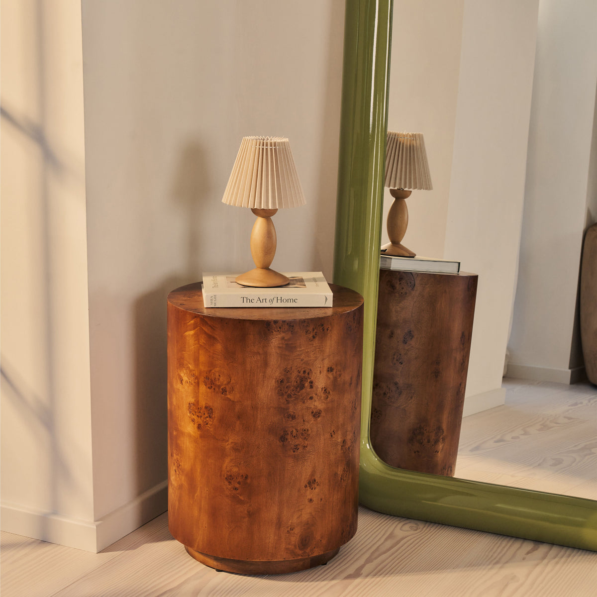 Obsidian - Full Length Rectangular Olive Gloss Extra Large Mirror 200cm x 120cm