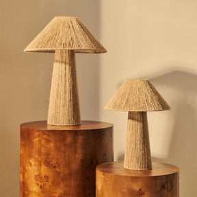 Erba - Jute String Coolie Shade Large Table Lamp