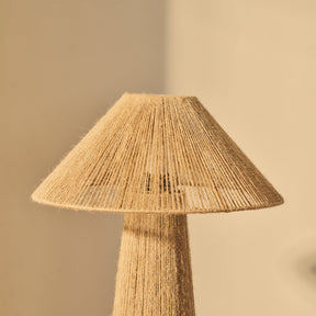 Erba - Jute String Coolie Shade Large Table Lamp