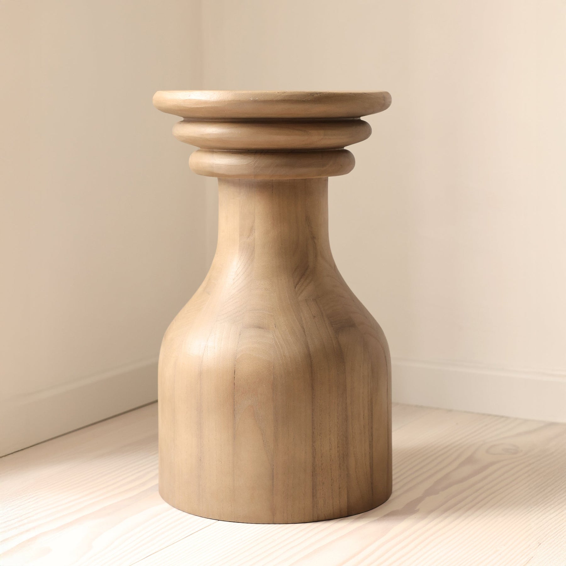 Oribi - Warm Wood Retro Side Table