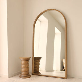 Cassia - Warm Wood Retro Side Table