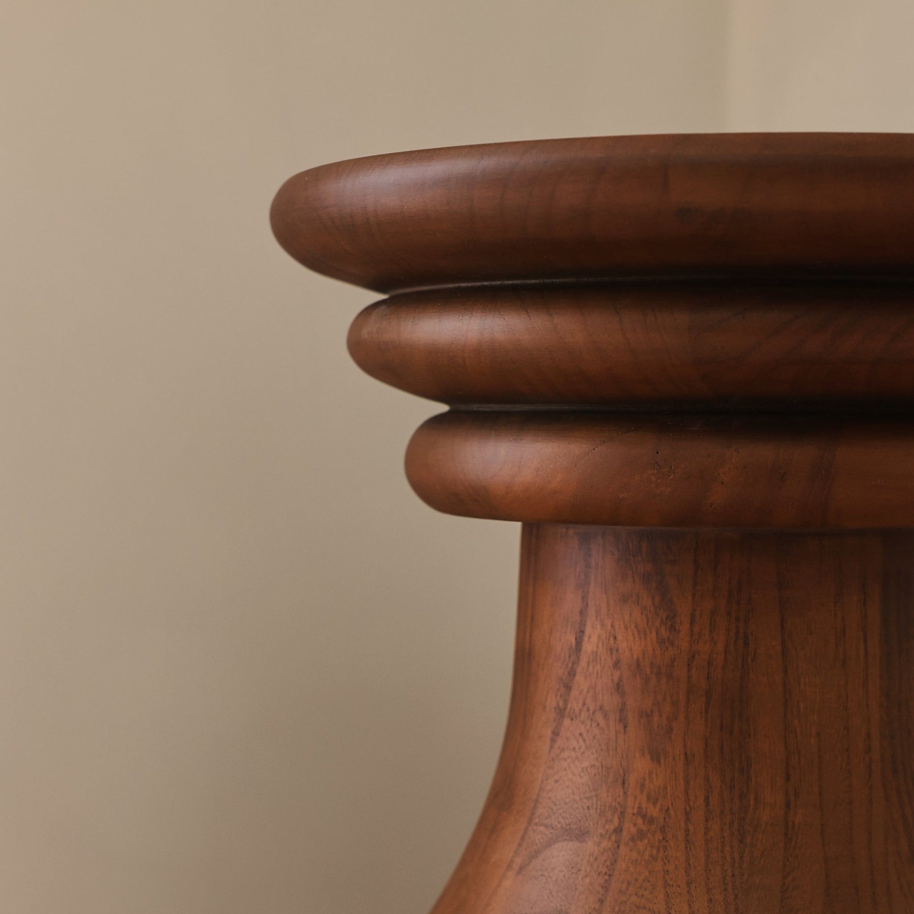 Oribi - Dark Wood Retro Side Table