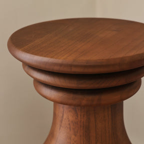 Oribi - Dark Wood Retro Side Table
