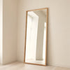 Arden - Light Wood Full Length Wooden Mirror 180cm x 80cm
