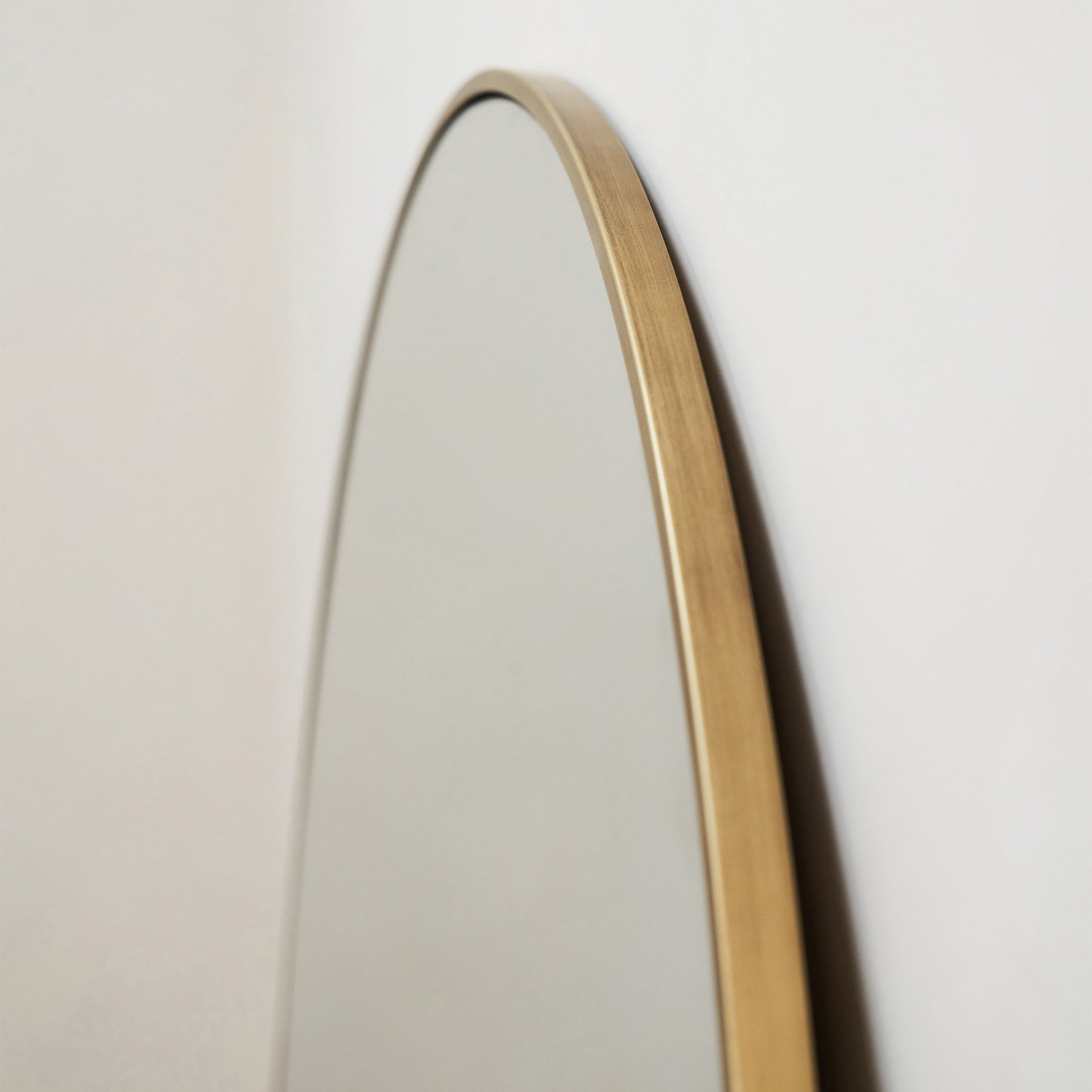 Liberty - Gold Wide Arched Metal Overmantle Mirror 120cm x 90cm