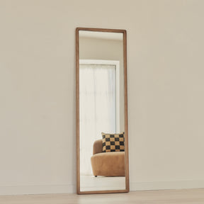 Arden - Warm Wood Full Length Wooden Mirror 140cm x 45cm