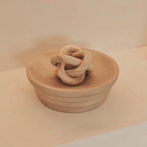 Luciana - Concrete Ribbed Bowl 30cm