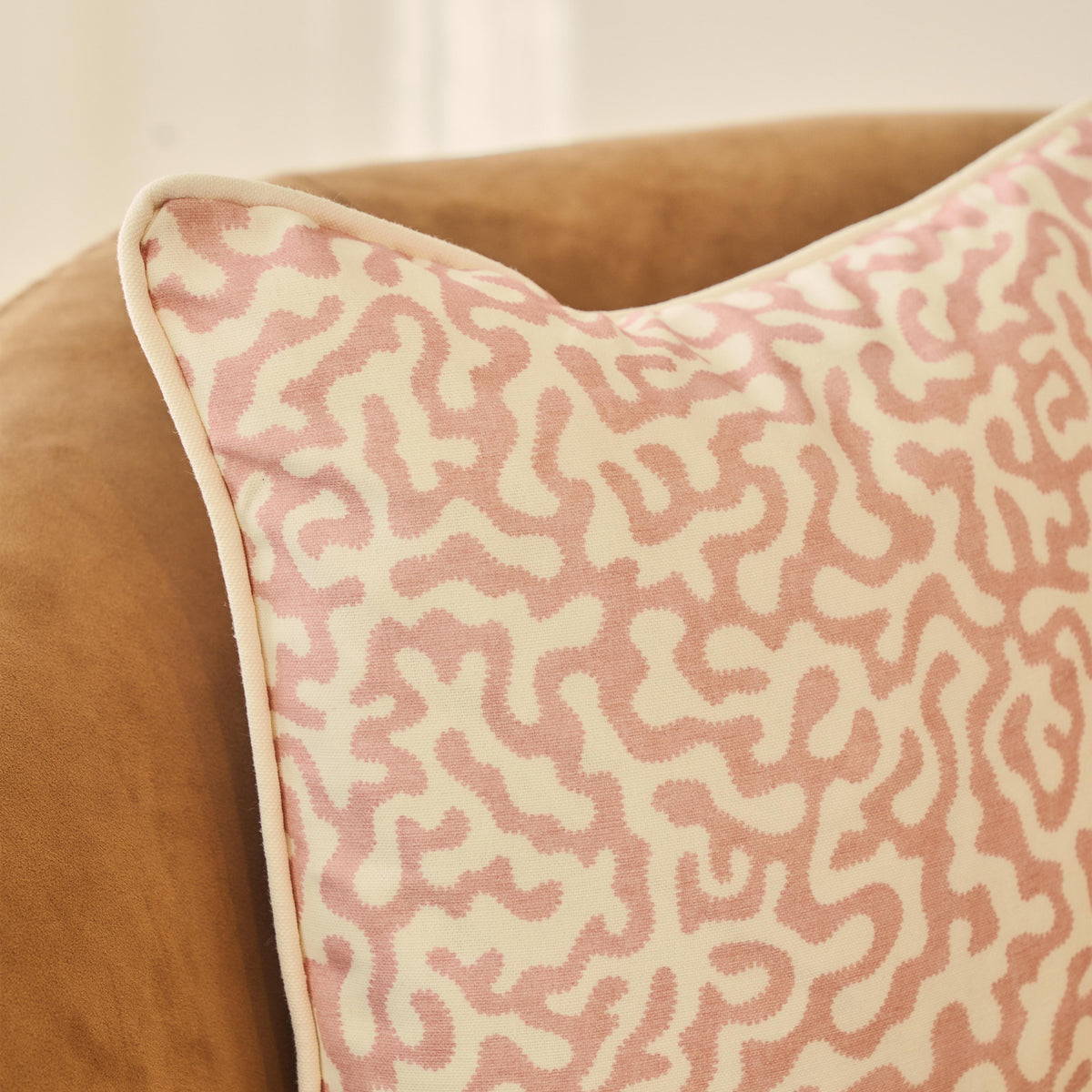 Pakko - Rose Printed Fabric Cushion