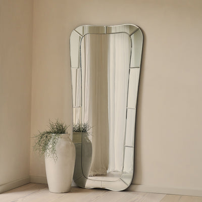 Florence - Bevelled Edge Full Length Art Deco Mirror 170cm x 80cm