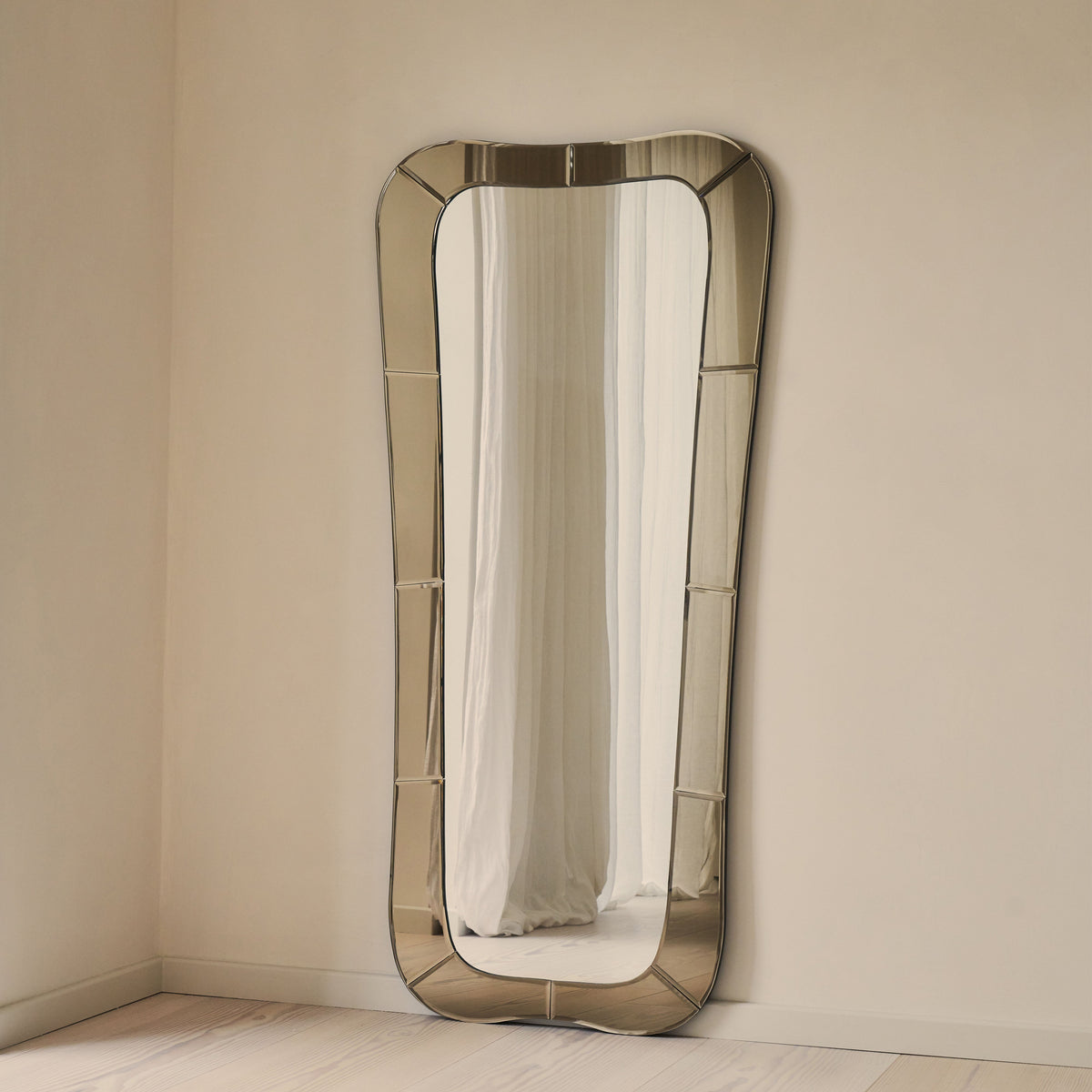 Florence - Bronze Bevelled Edge Full Length Art Deco Mirror 170cm x 80cm