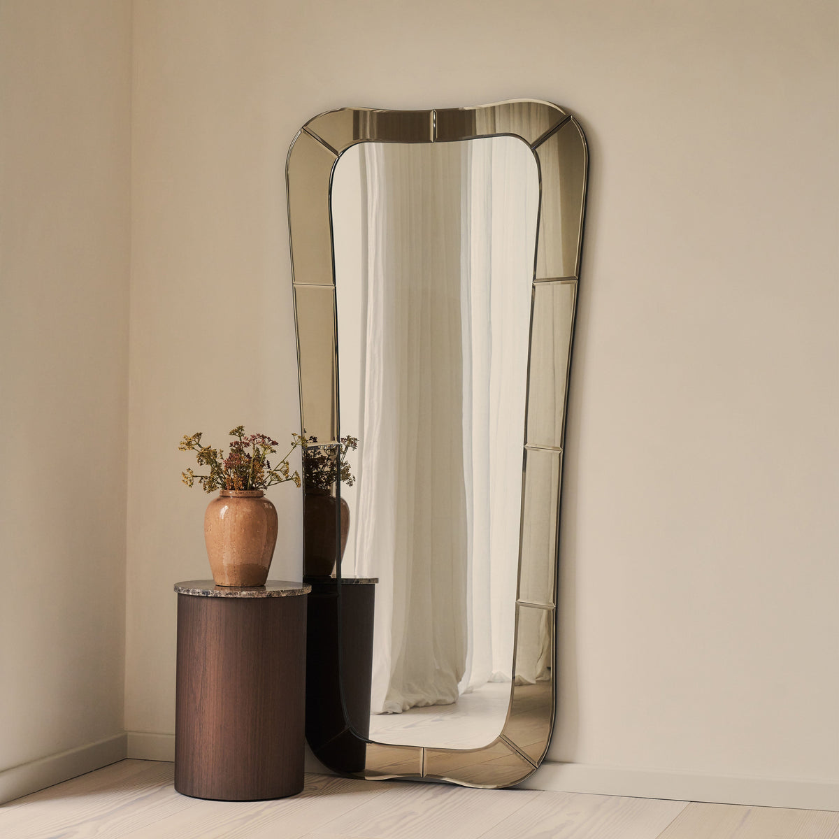 Florence - Bronze Bevelled Edge Full Length Art Deco Mirror 170cm x 80cm
