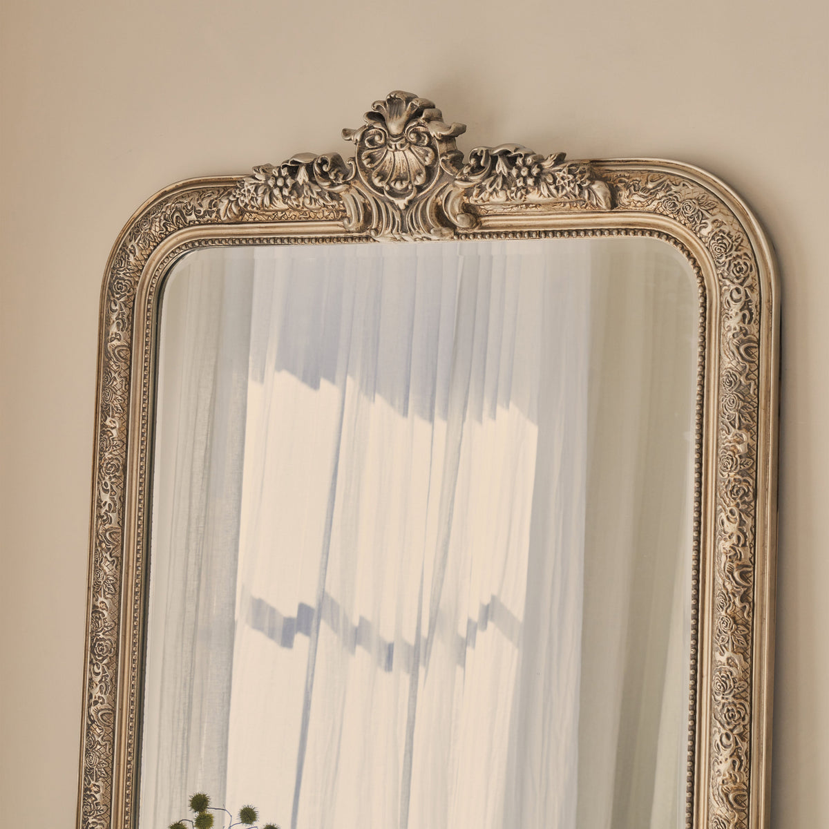 Kensington - Full Length Champagne Ornate Mirror 196cm x 100cm