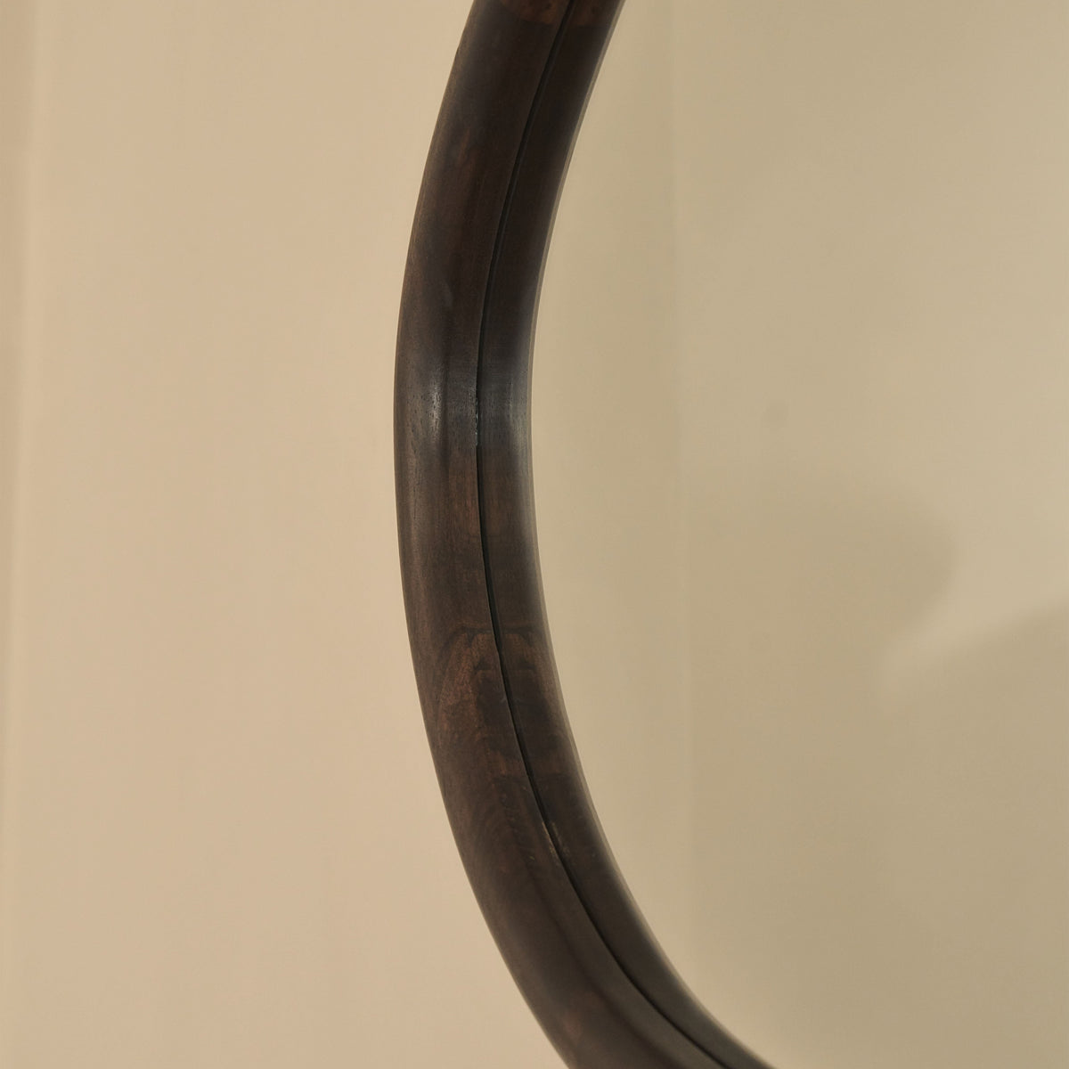 Aaliyah - Dark Wood Irregular Wall Mirror 150cm x 75cm