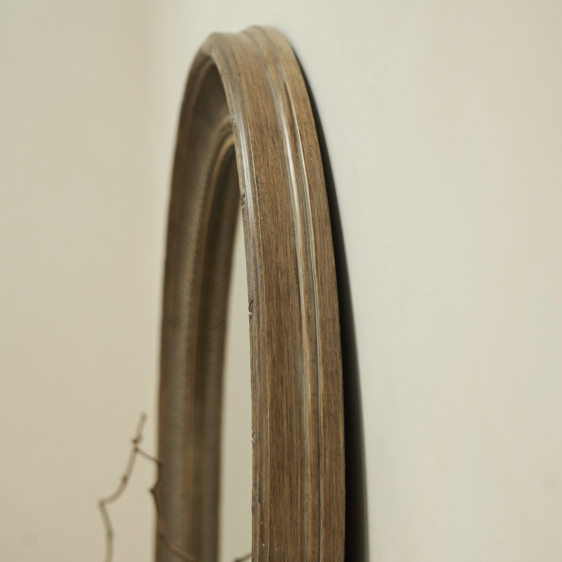 Antoine - Full Length Large Washed Wood Arched Mirror 180cm x 80cm