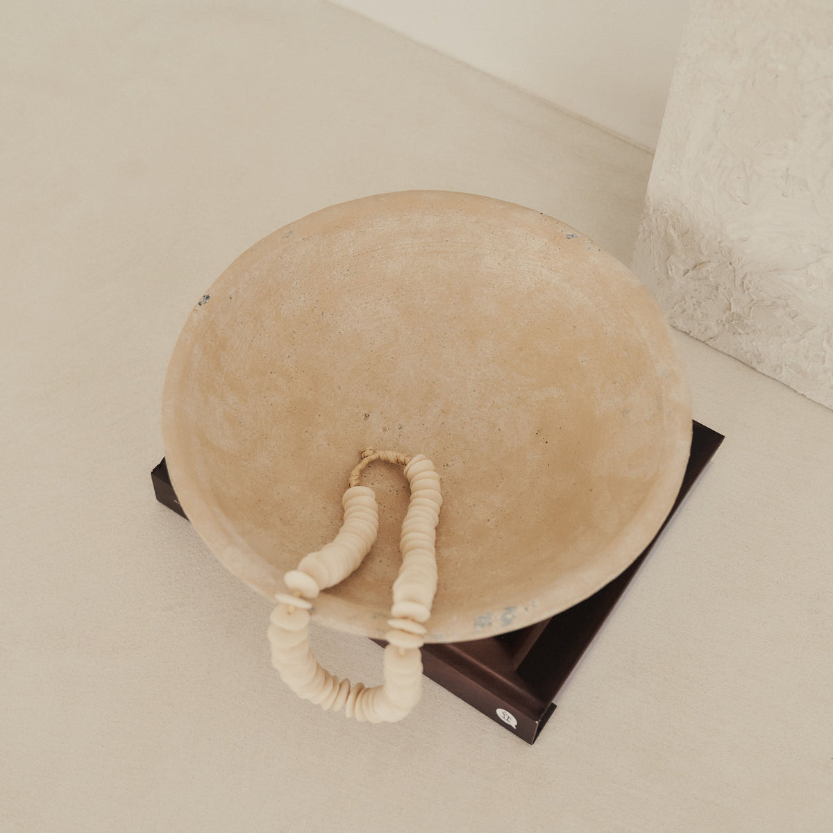 Matera - Large Sand Textured Terracotta Bowl