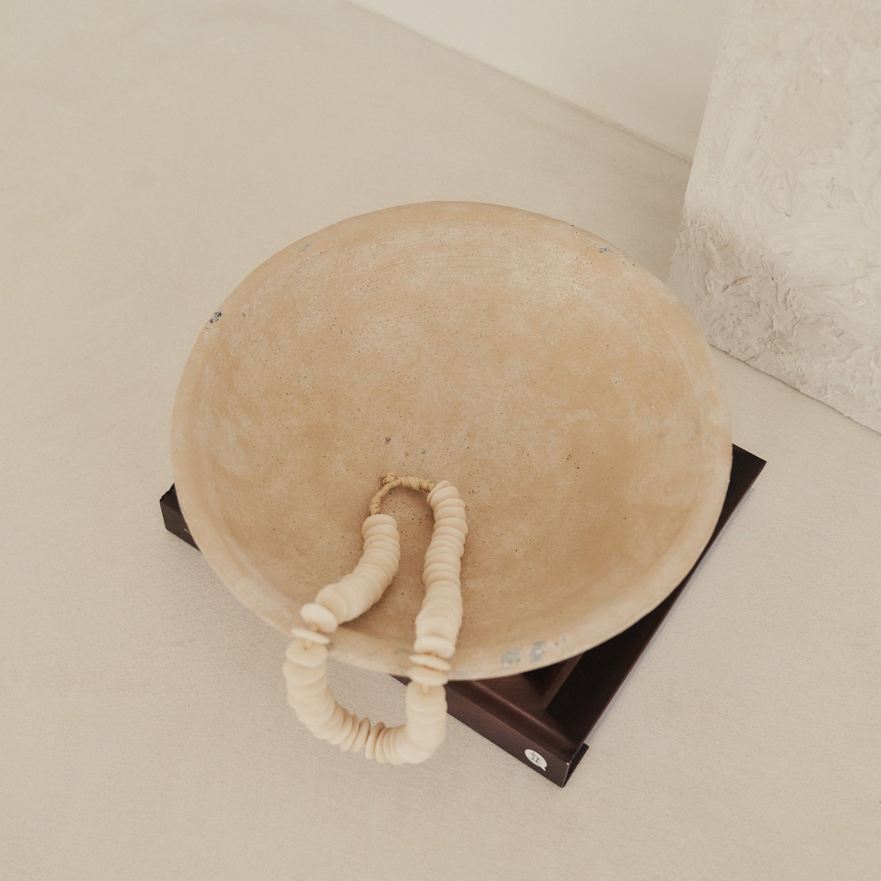 Matera - Large Sand Textured Terracotta Bowl