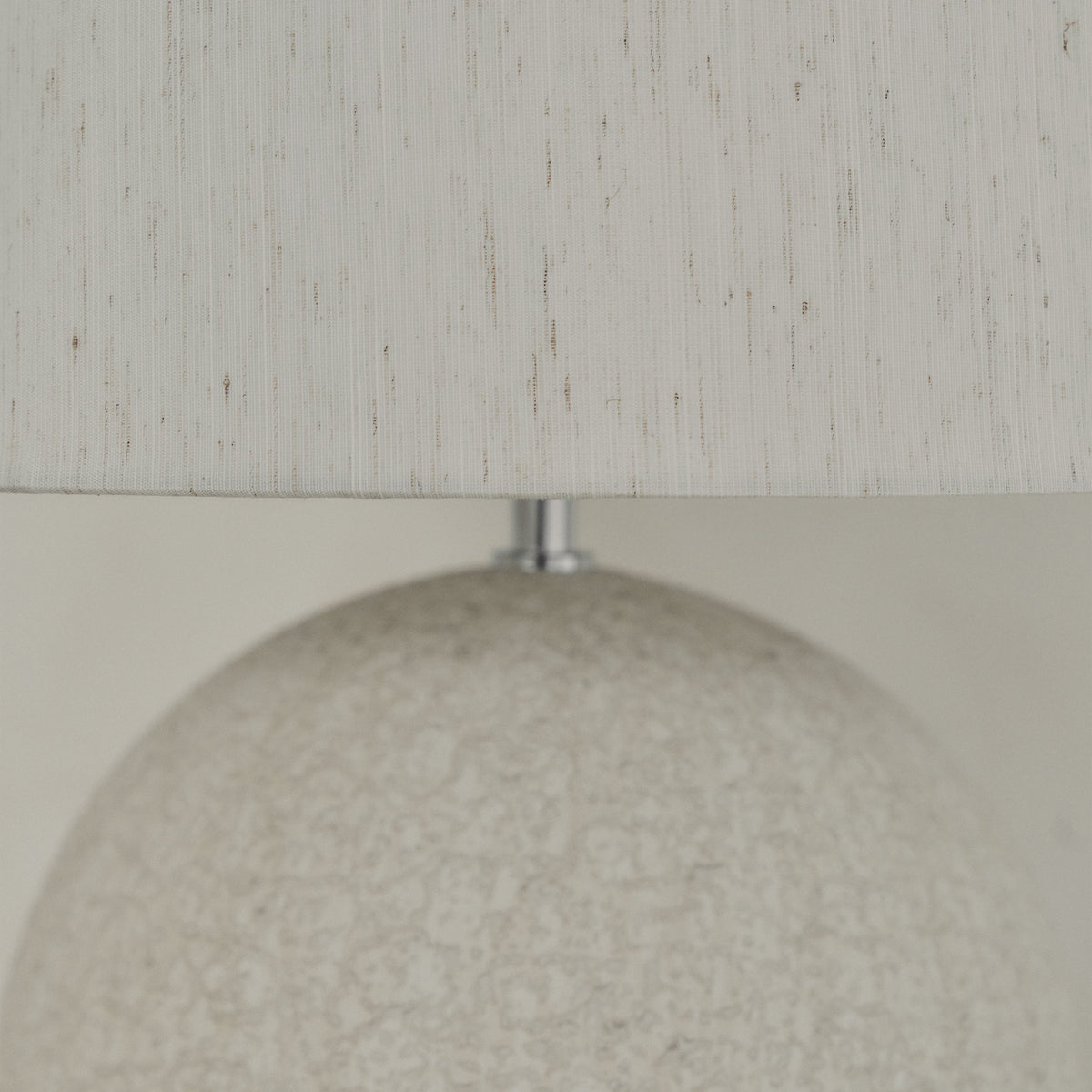 Corsica - Large Stone Ceramic Drum Shade Table Lamp