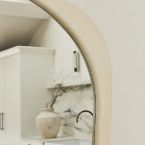 Arcurva - Extra Large Full Length Concrete Irregular Mirror 190cm x 110cm