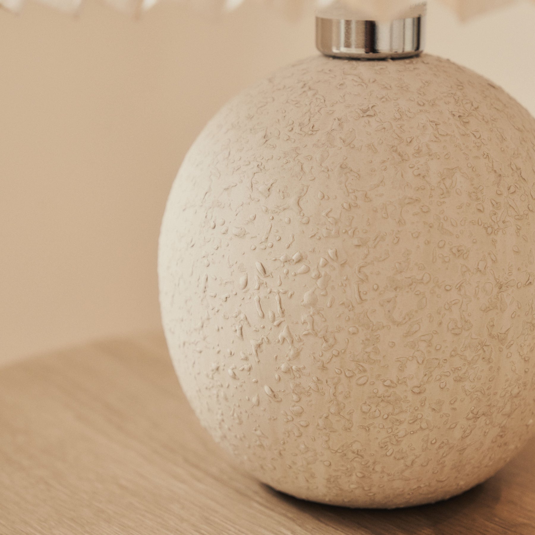 Corsica - Stone Ceramic Pleated Shade Table Lamp