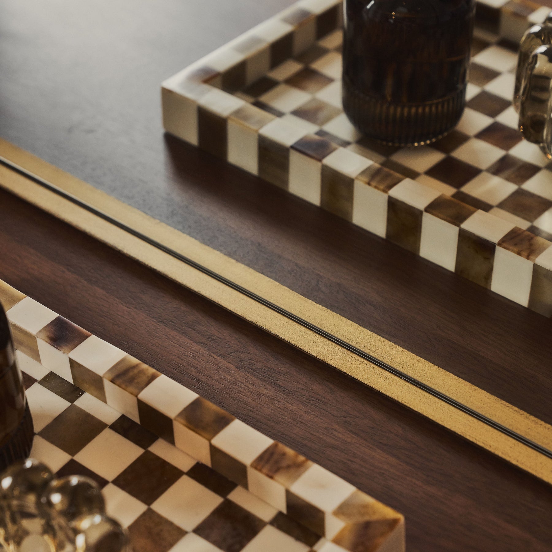 Isla - Gold Wide Arched Metal Overmantle Wall Mirror 120cm x 90cm