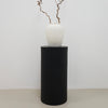 Raya - Minimal Onyx Ribbed Plinth